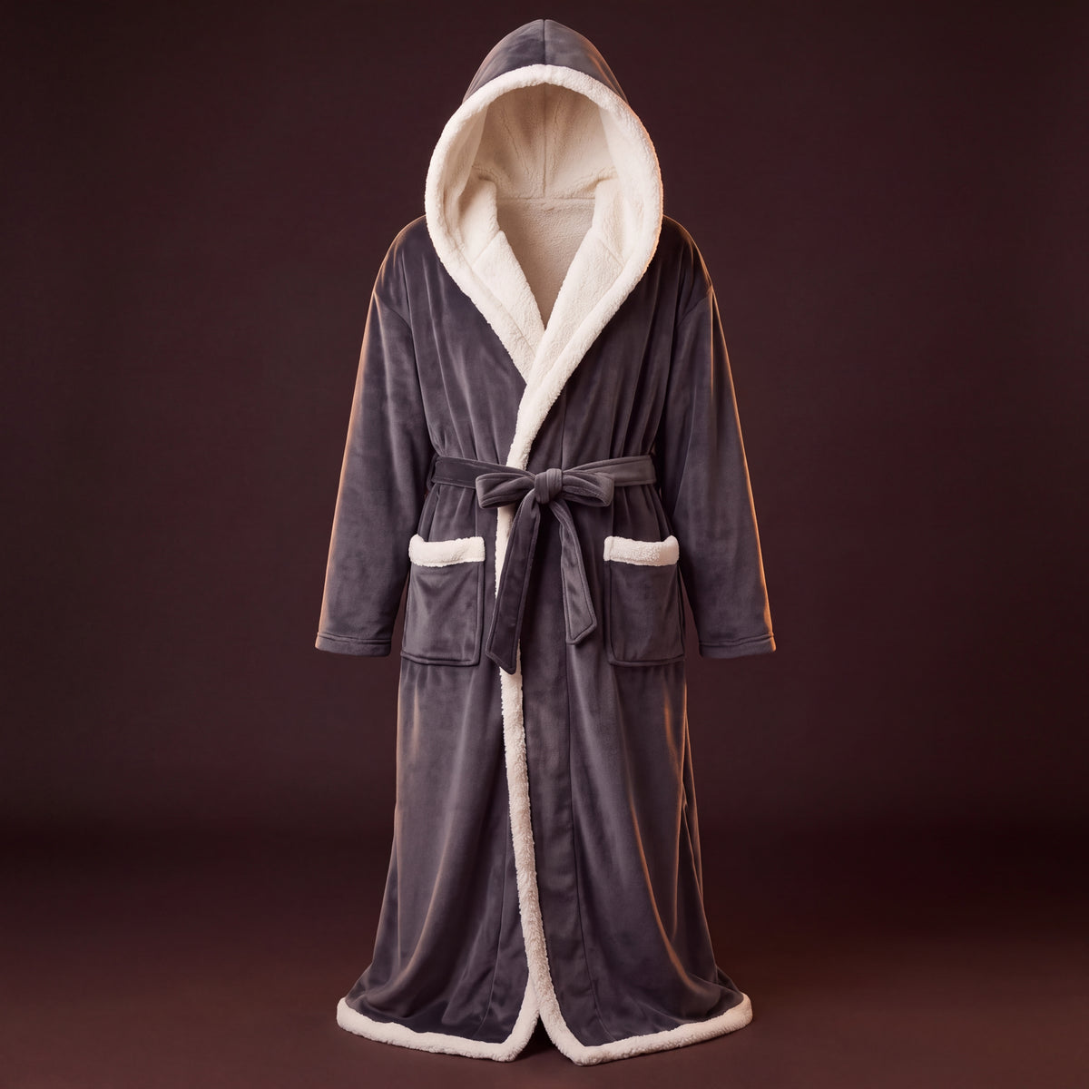 Heated Plush Robe